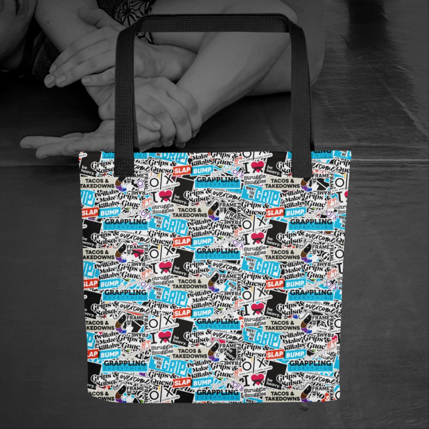Sticker Bomb, All-over Print Tote bag