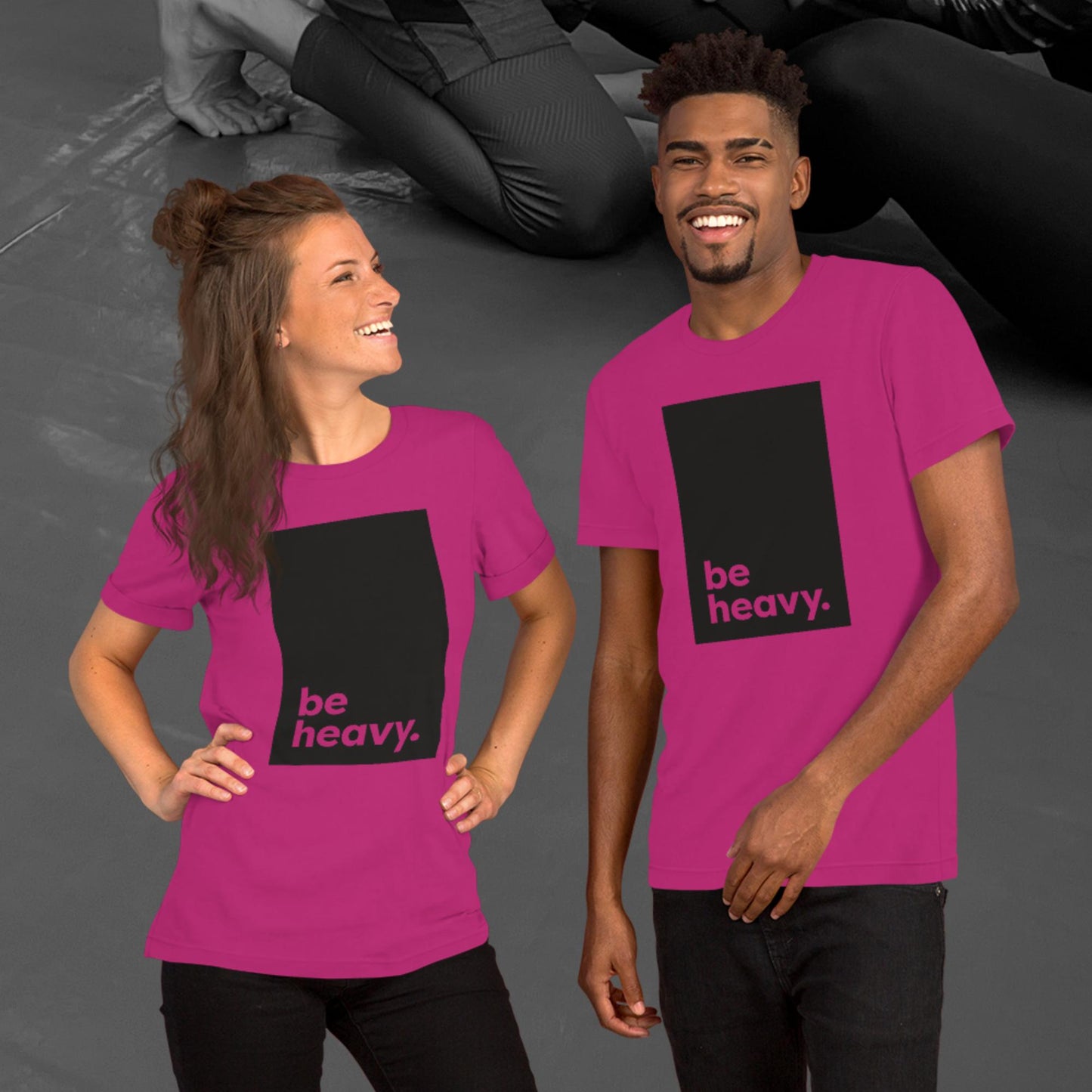 be heavy, Unisex t-shirt