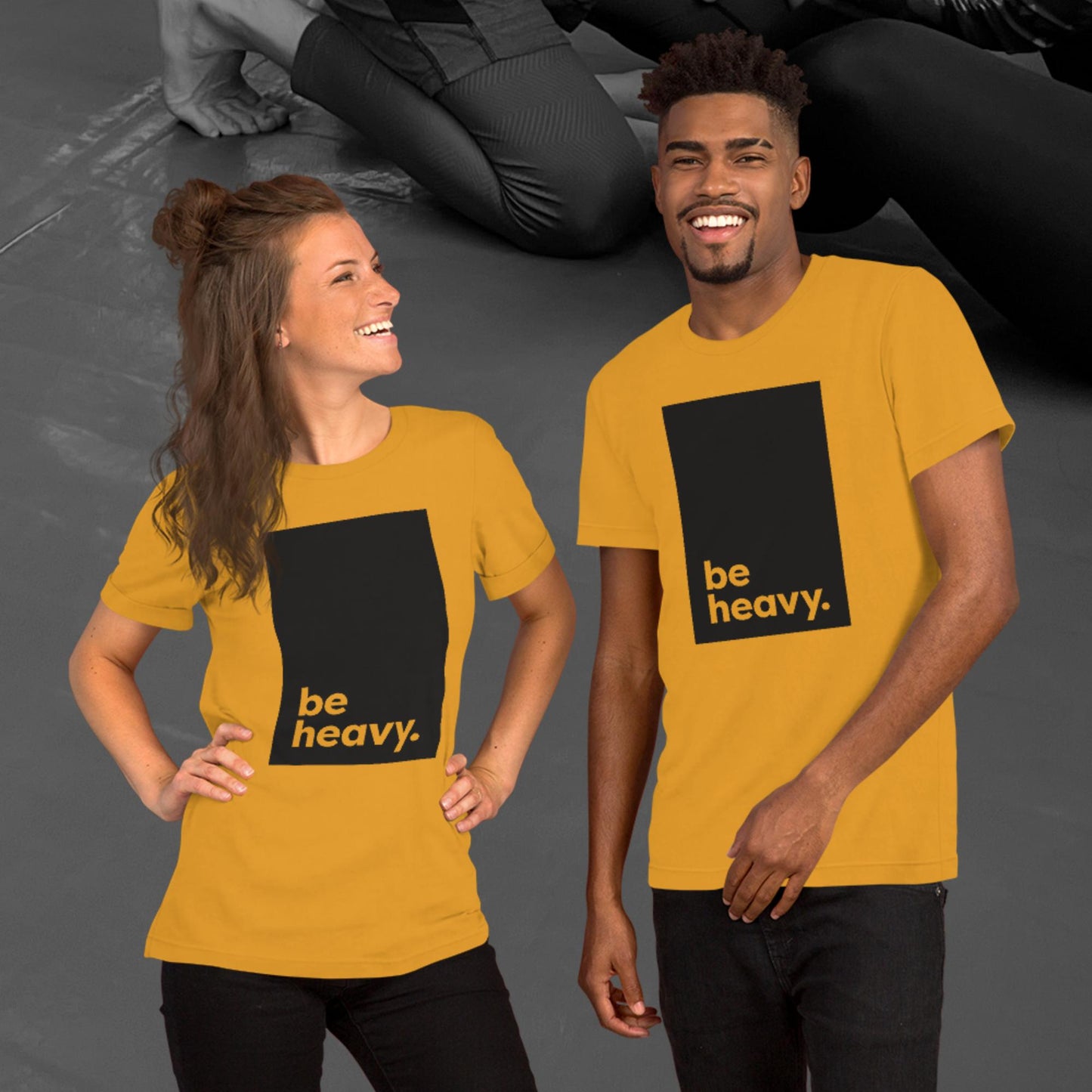 be heavy, Unisex t-shirt