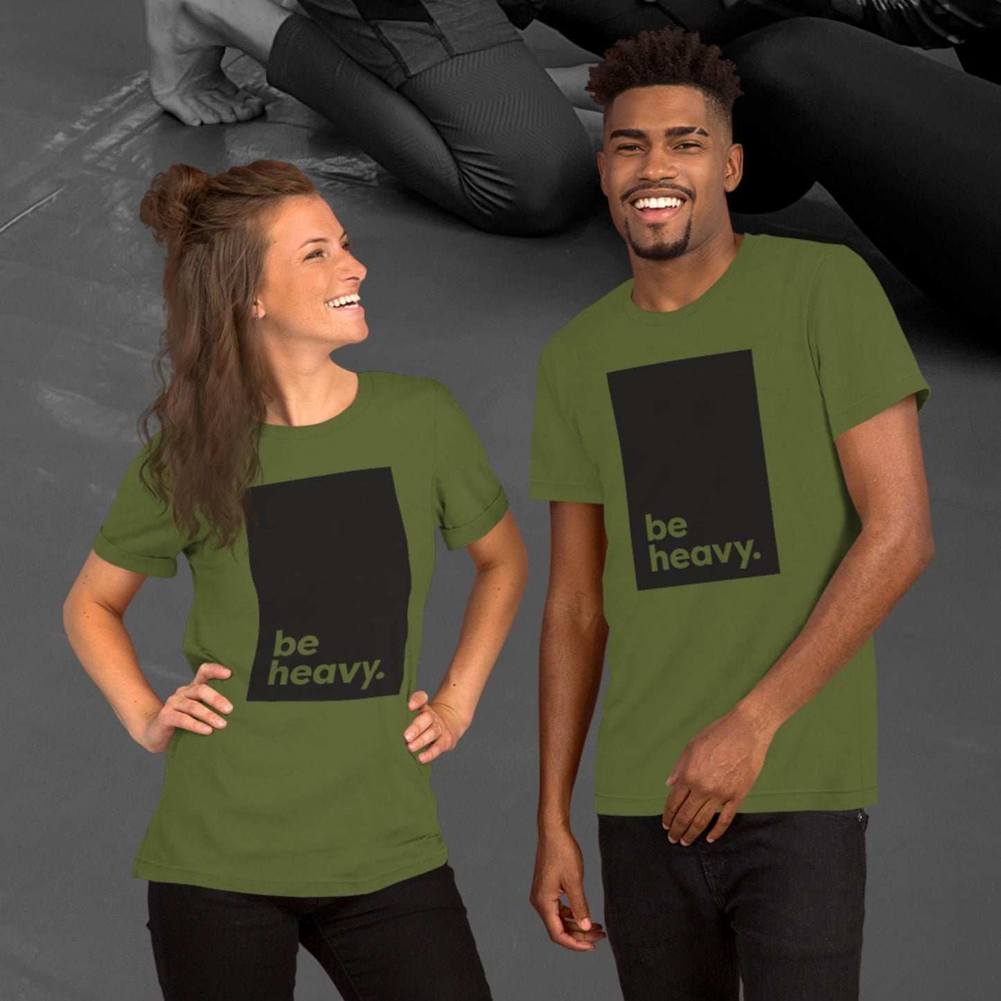be heavy, Unisex t-shirt