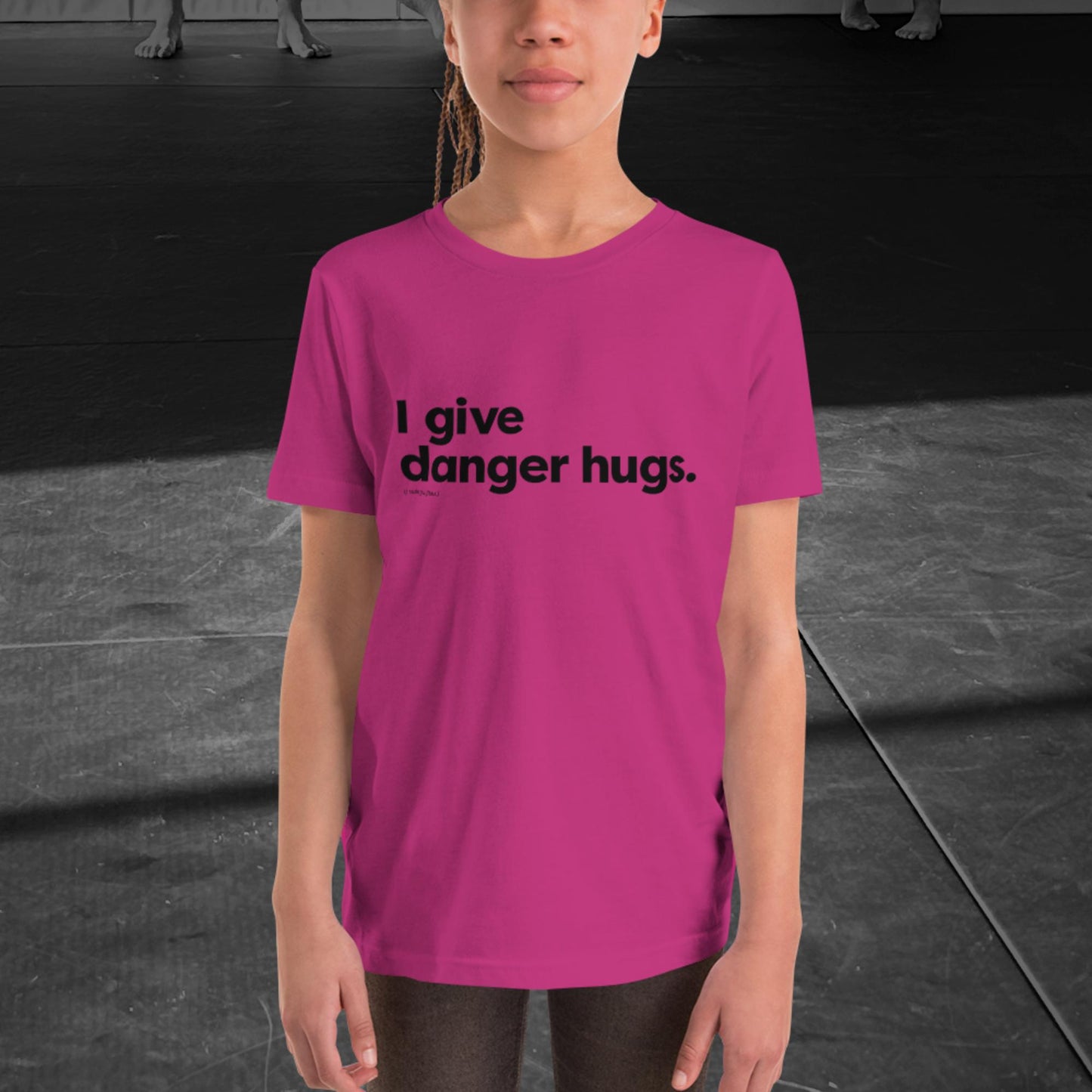 Danger Hugs, Youth Short Sleeve T-Shirt