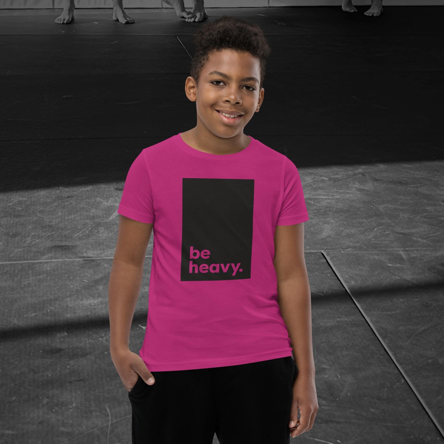 be heavy, Youth Short Sleeve T-Shirt