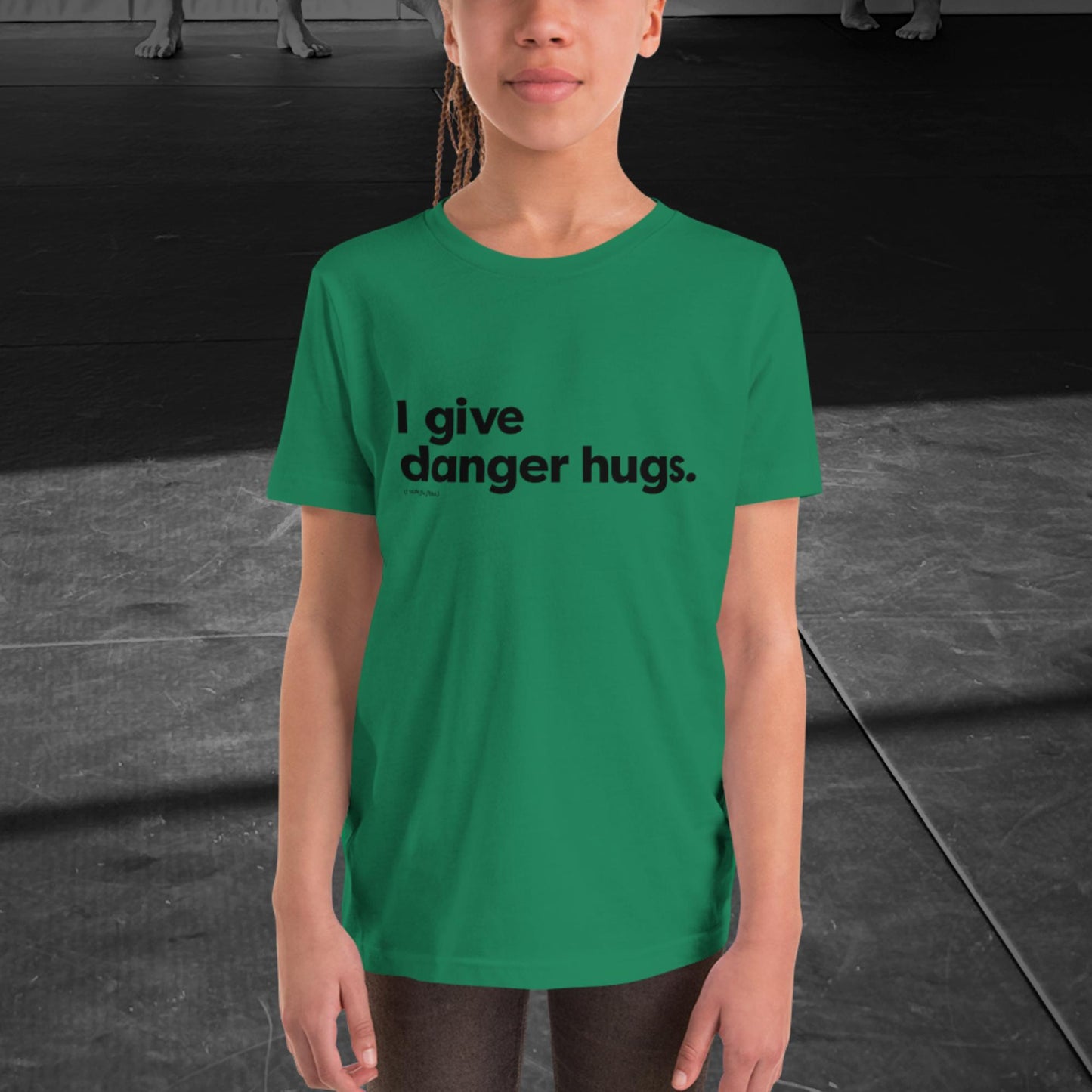 Danger Hugs, Youth Short Sleeve T-Shirt