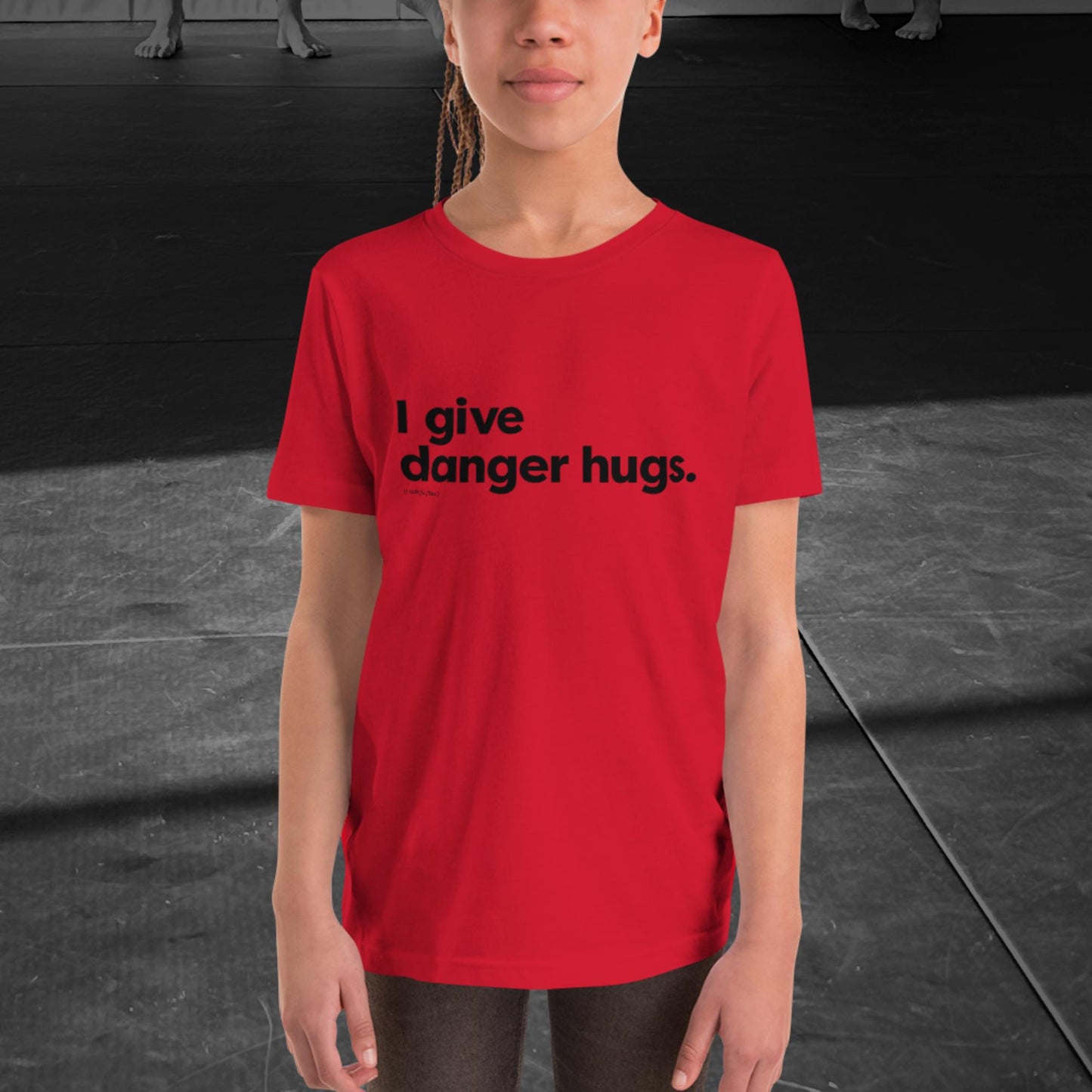 Danger Hugs, Youth Short Sleeve T-Shirt
