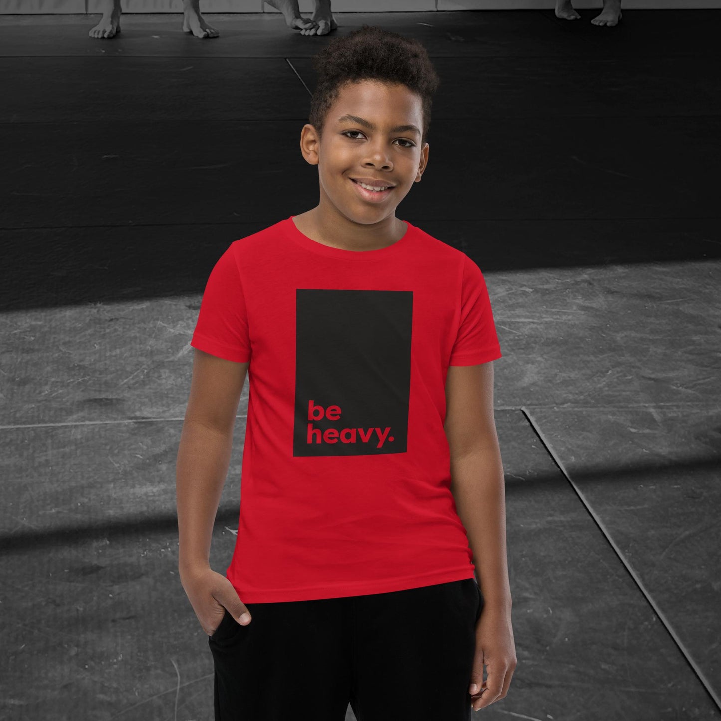 be heavy, Youth Short Sleeve T-Shirt