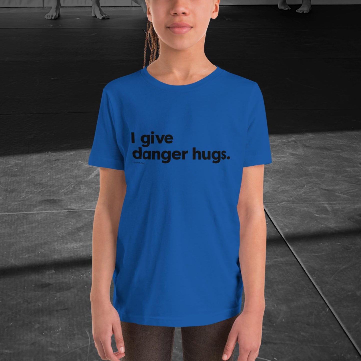Danger Hugs, Youth Short Sleeve T-Shirt