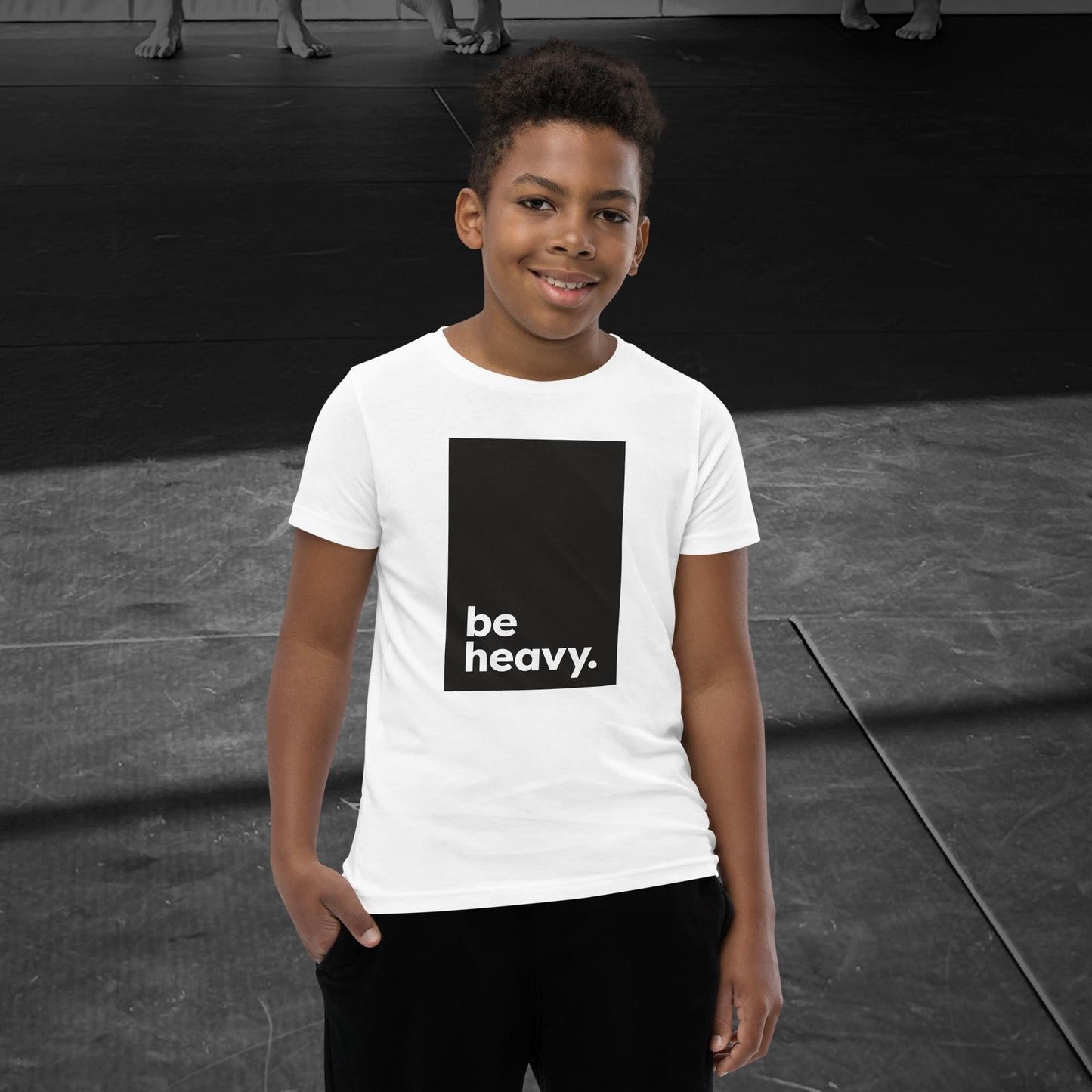 be heavy, Youth Short Sleeve T-Shirt