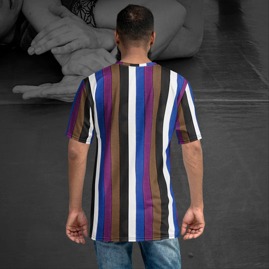 Stripes & Belts, Unisex All-over Print t-shirt