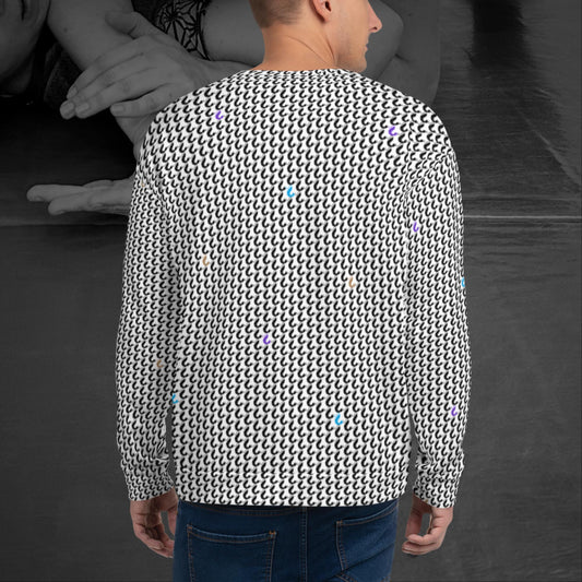 Shrimptooth, Unisex All-over Print Sweatshirt