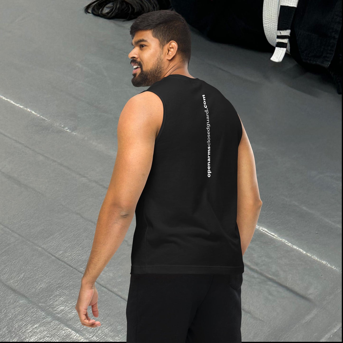 Here for the Gains, Muscle Shirt