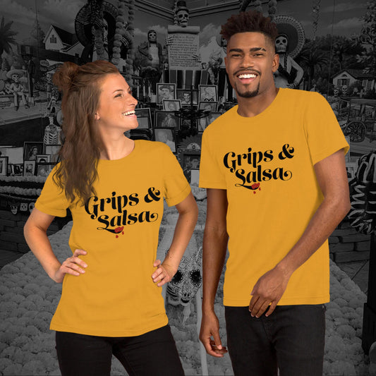 Grips & Salsa, Unisex t-shirt