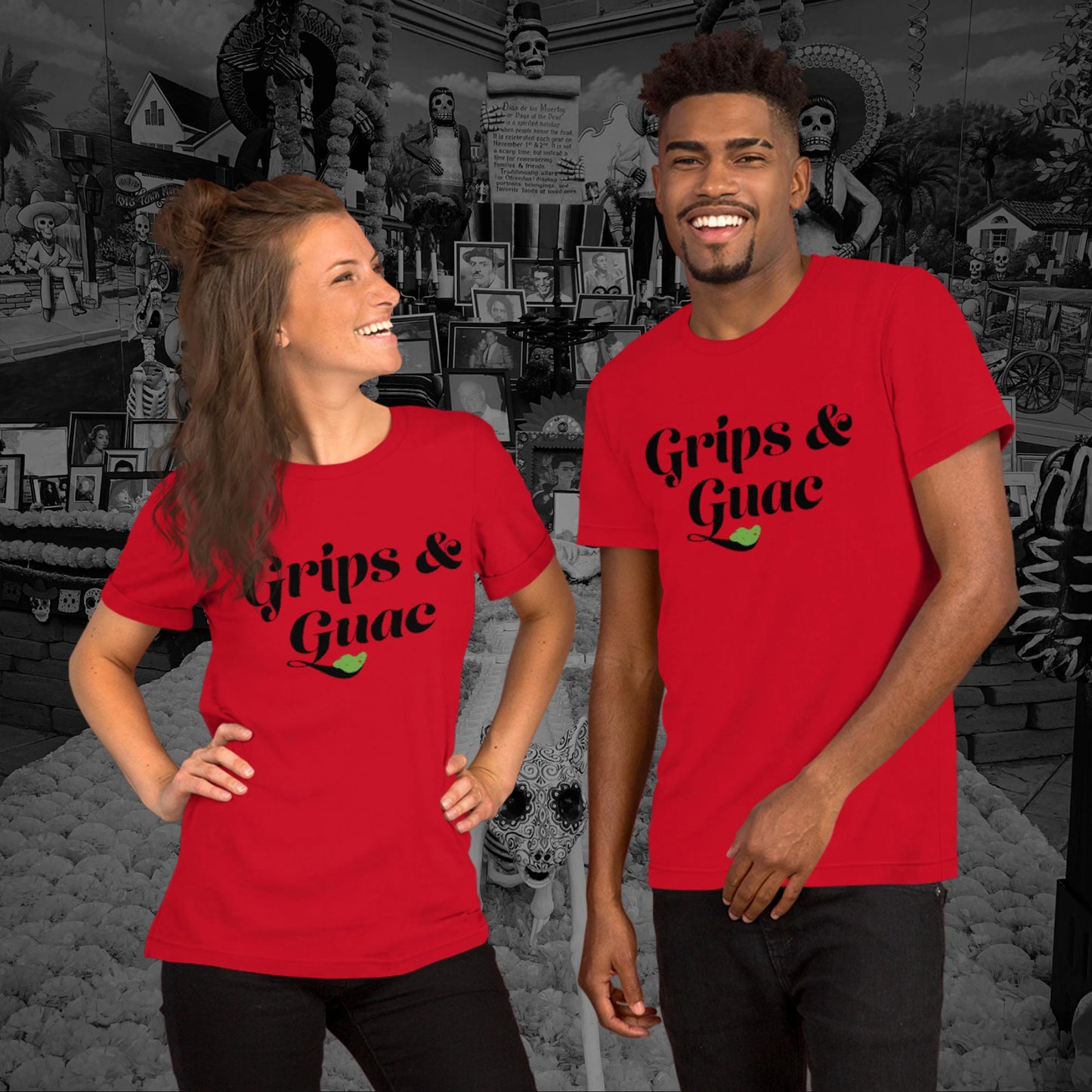 Grips & Guac, Unisex t-shirt